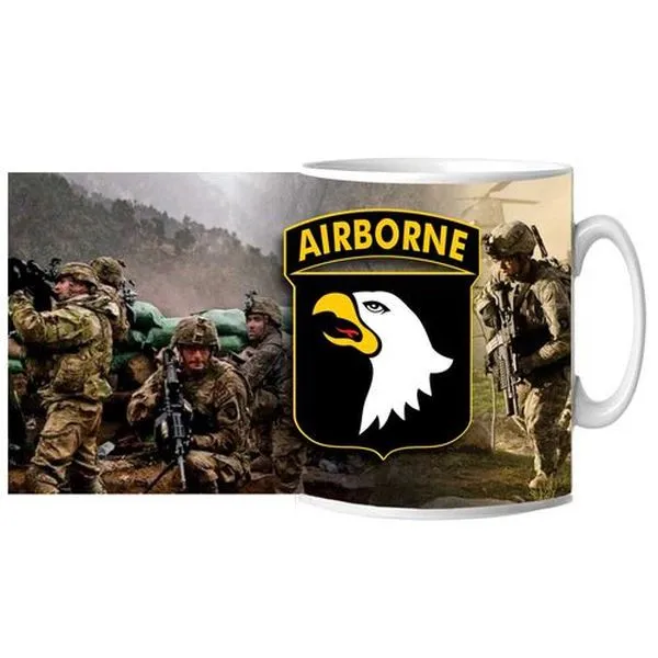 101st Airborne Ceramic Mug 15 oz