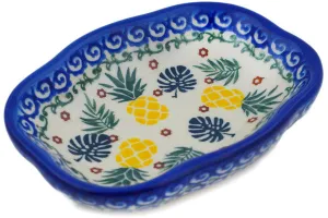 5" Soap Dish - Pineapple Parade