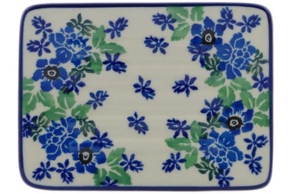 5" Soap Dish - Pretty In Blue