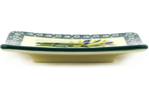 5" Soap Dish - Wetland Reeds