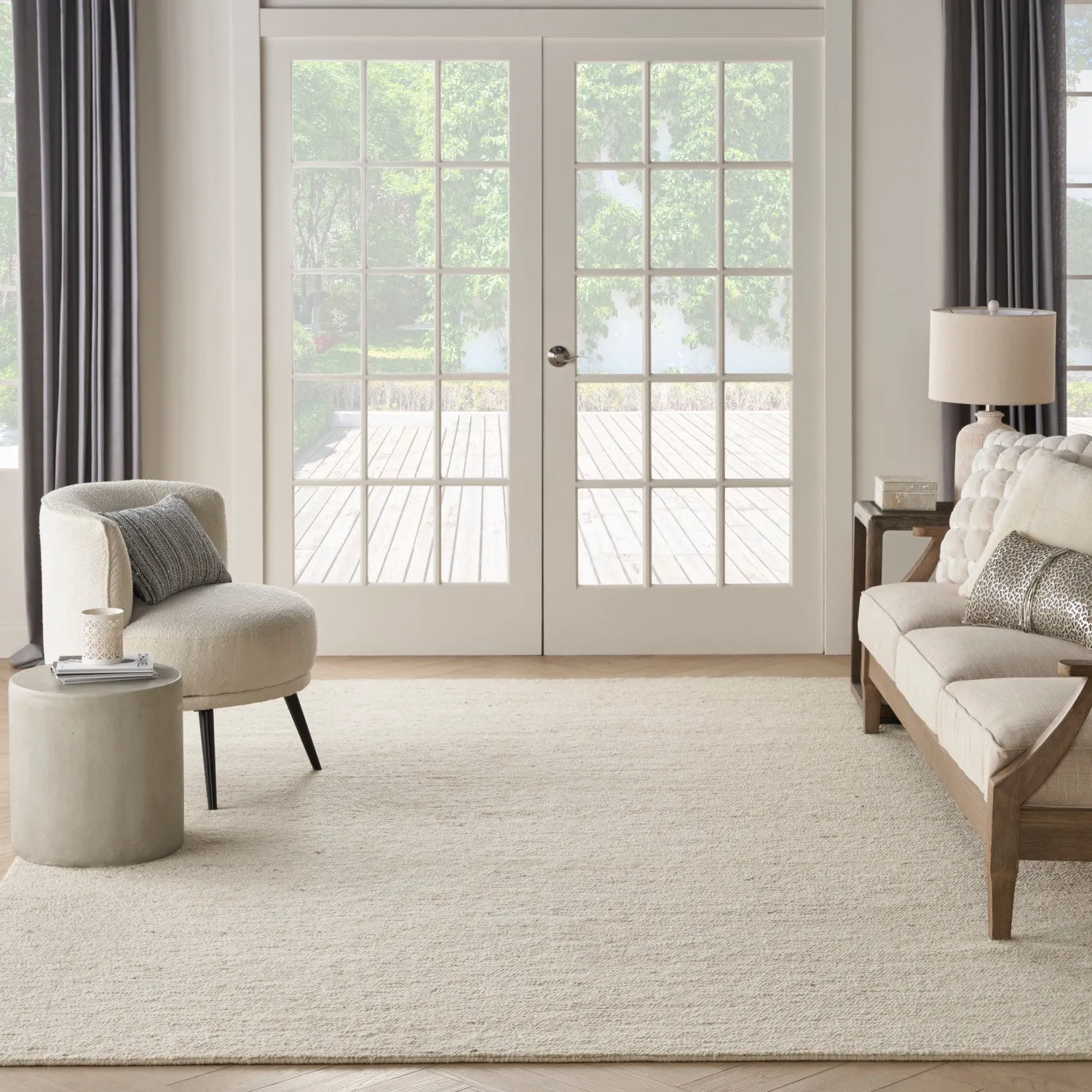 Alanna Ivory Farmhouse Rug