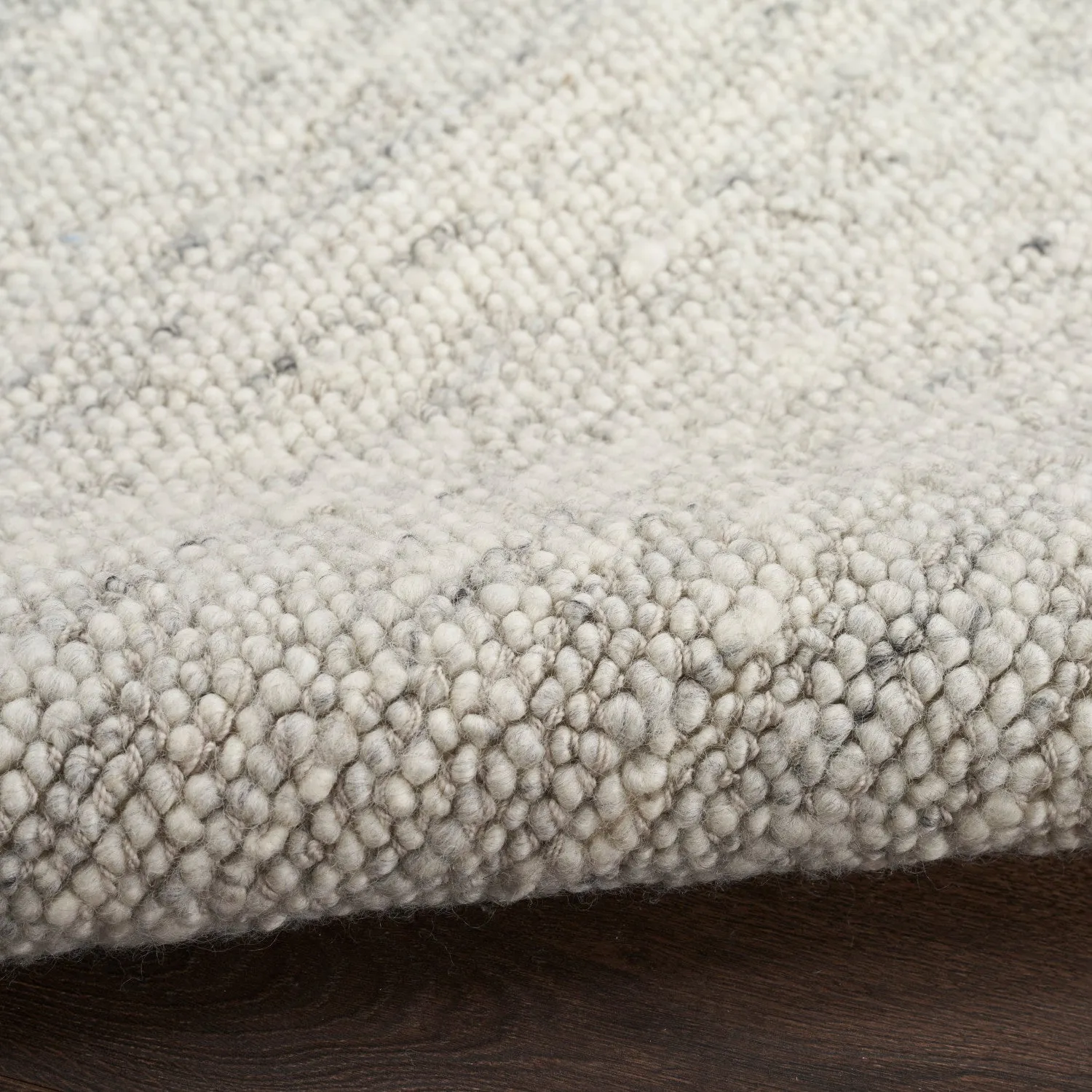 Alanna Silver Farmhouse Rug