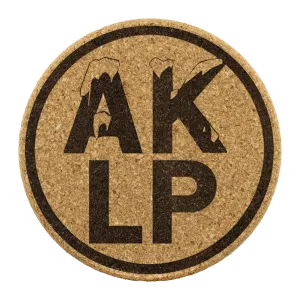 Alaska LP Cork Coasters