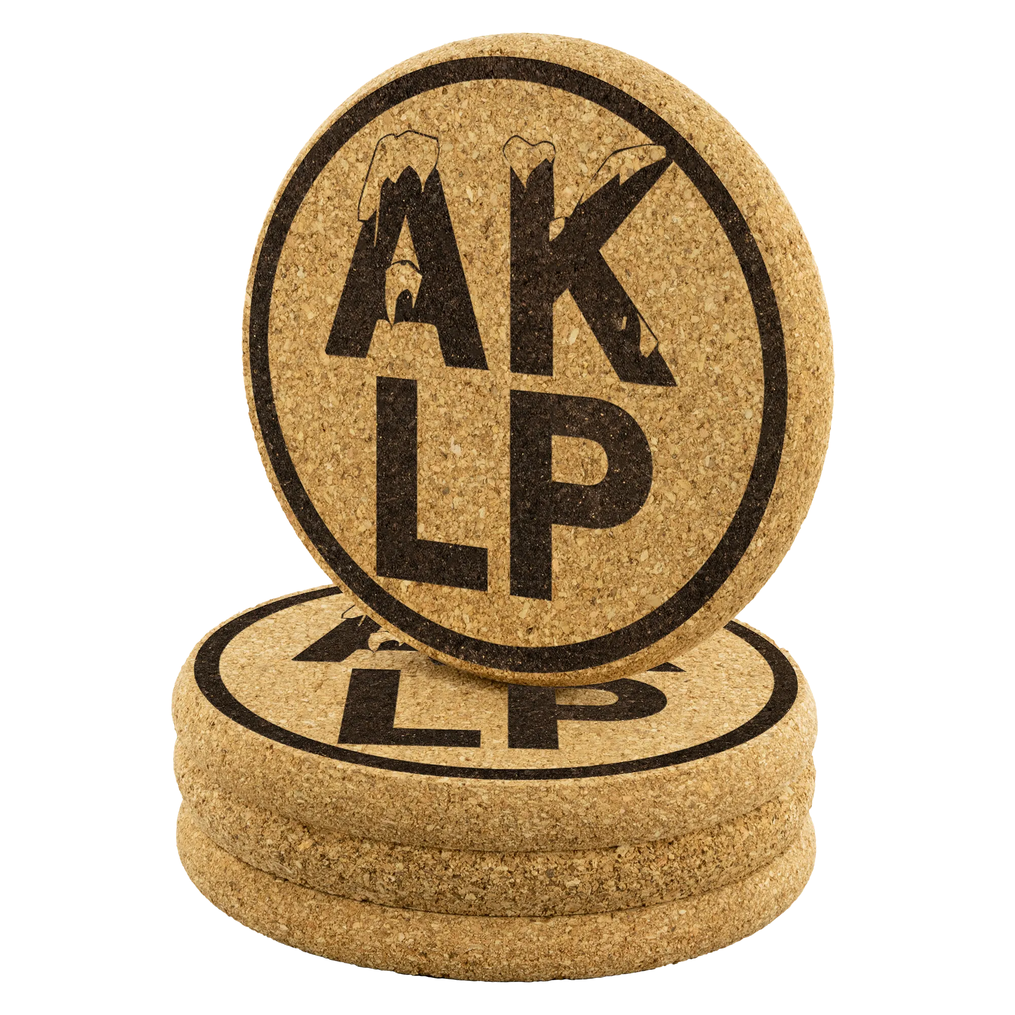 Alaska LP Cork Coasters