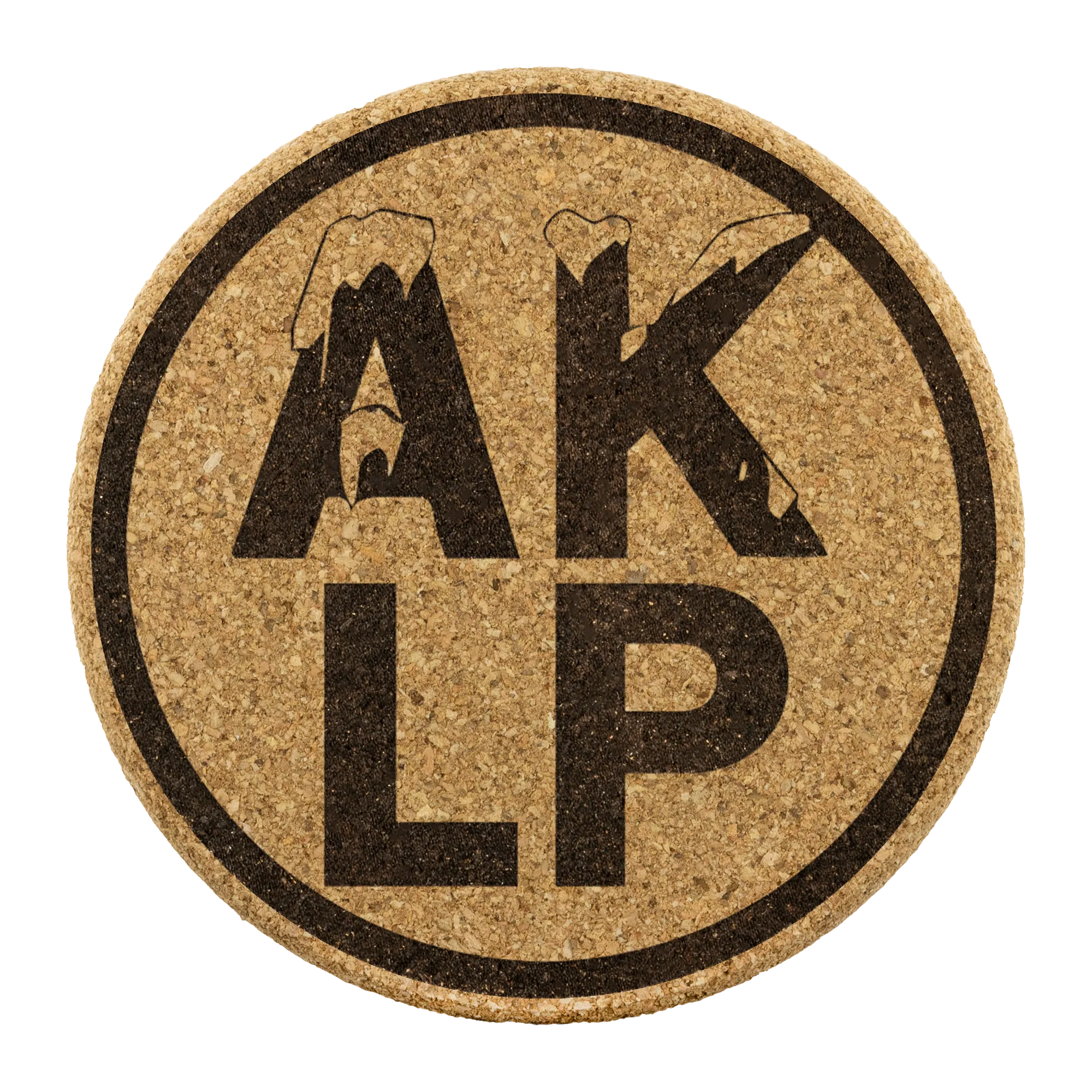 Alaska LP Cork Coasters