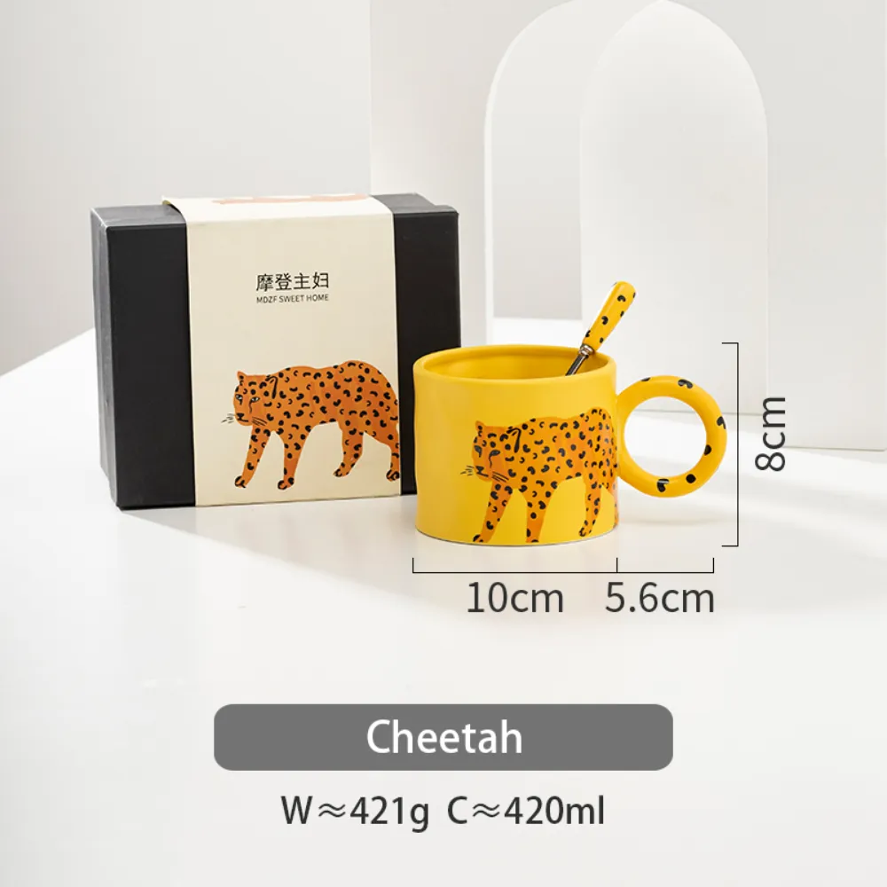 Animal Pattern Mugs