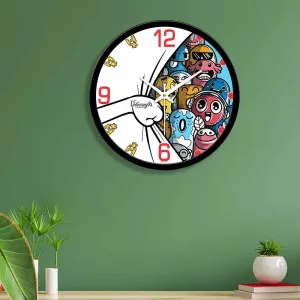 Animated Cartoons Designer Wall Clock