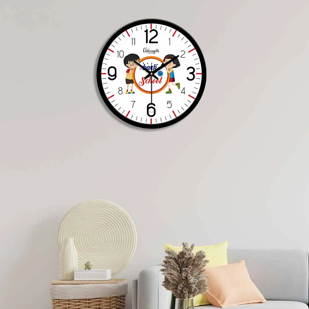 Back To School Quotes For Kids Designer Wall Clock