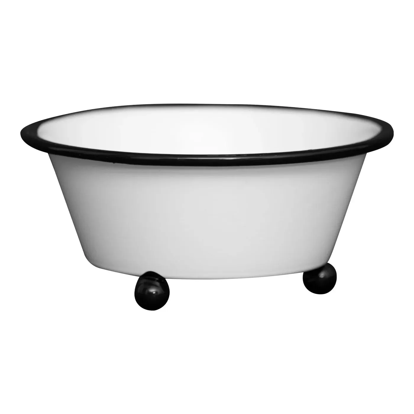 Beckett Trinket Dish Black/White