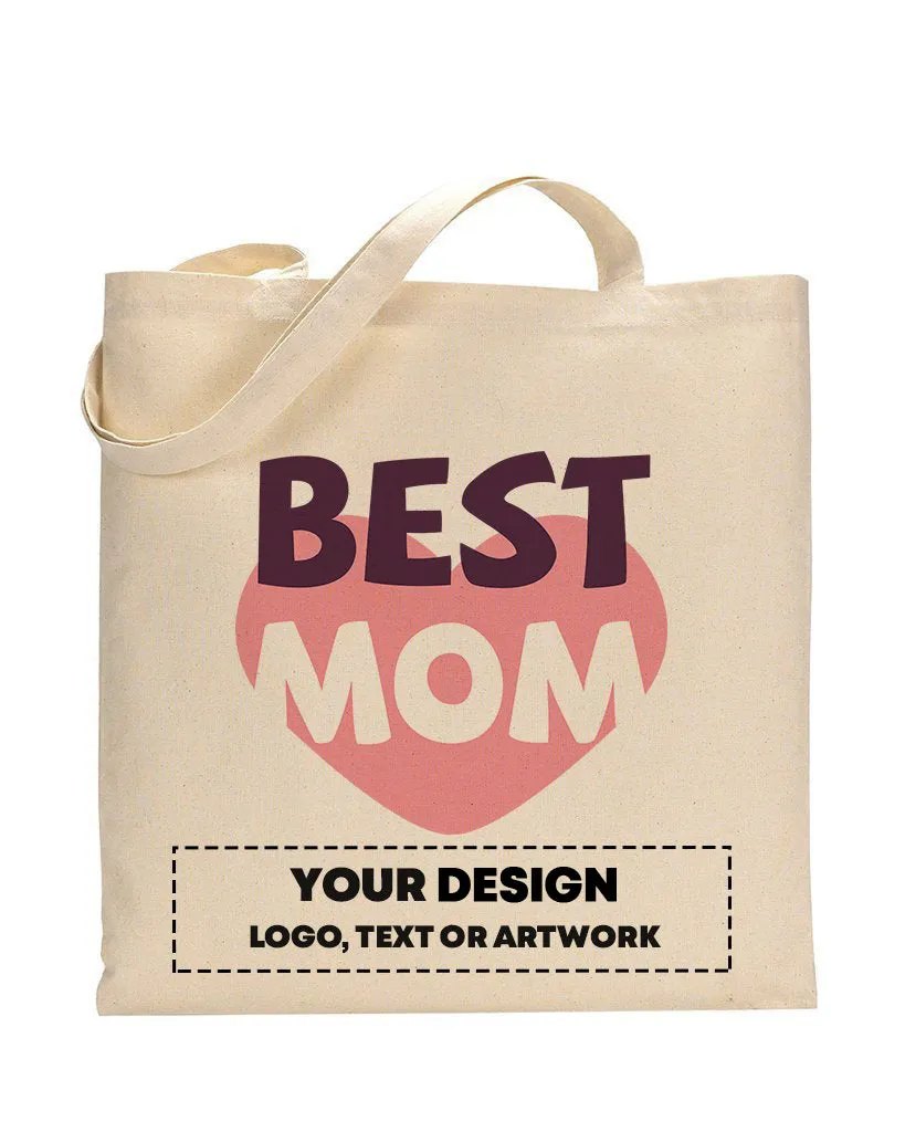 Best Mom Customizable Tote Bag - Mother's Tote Bags