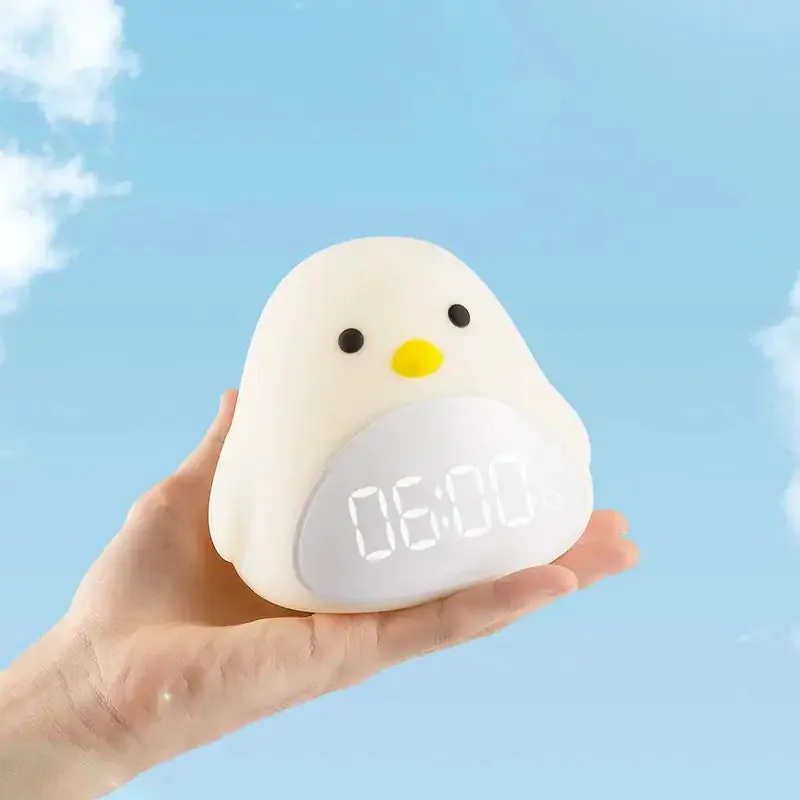 Bird Night Light Alarm Clock