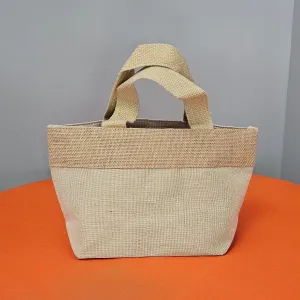 Burlap Bag 11.5" x 7.5" x 4.5"