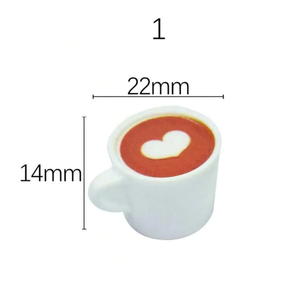 Cappuccino Set Miniature Figure