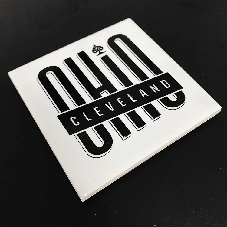 Ceramic Cleveland Coasters