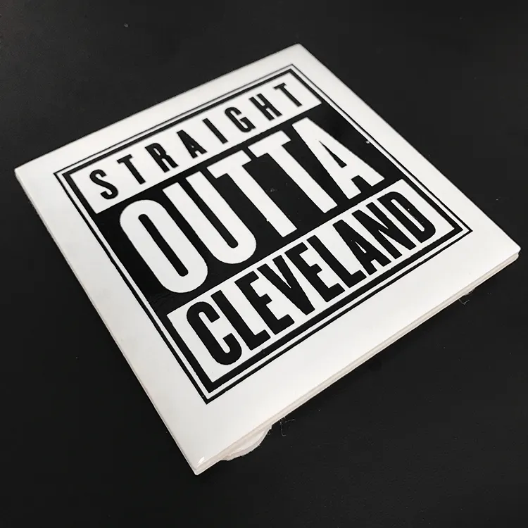 Ceramic Cleveland Coasters