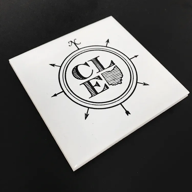 Ceramic Cleveland Coasters