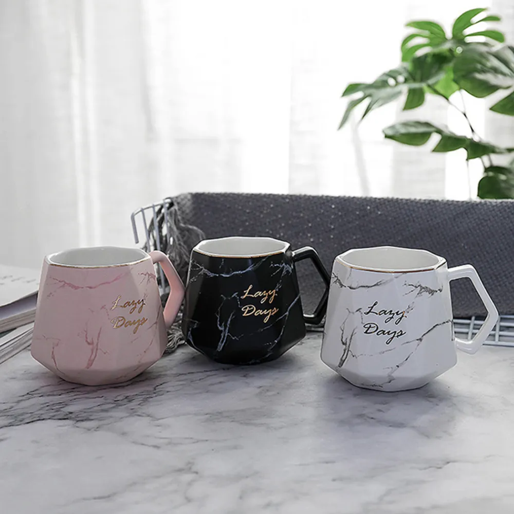 Ceramic Marble Coffee Mugs