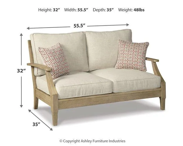 Clare View Loveseat with Cushion