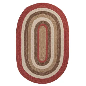 Colonial Mills Brooklyn Rug - Terracotta - Oval