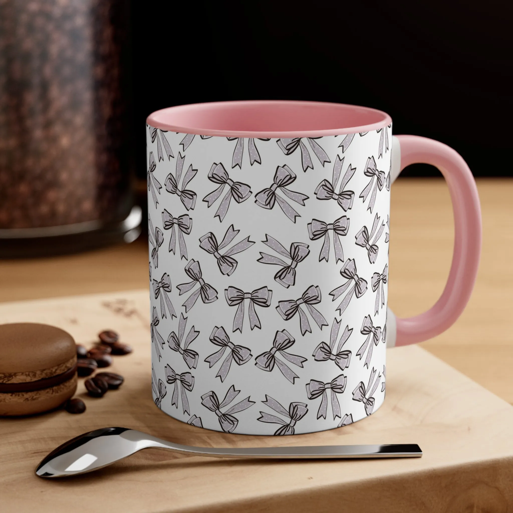 Coquette Black Bow Coffee Mug