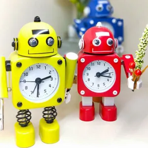 Creative Children Cartoon Robot Alarm Clocks