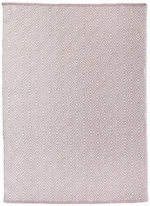 Diamond Rose Hand-woven Rug