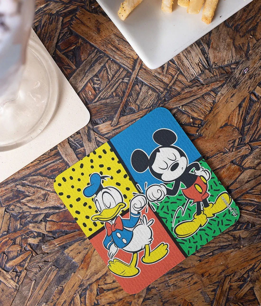 Disney Fist Bump - 10 X 10 (cm) Coasters