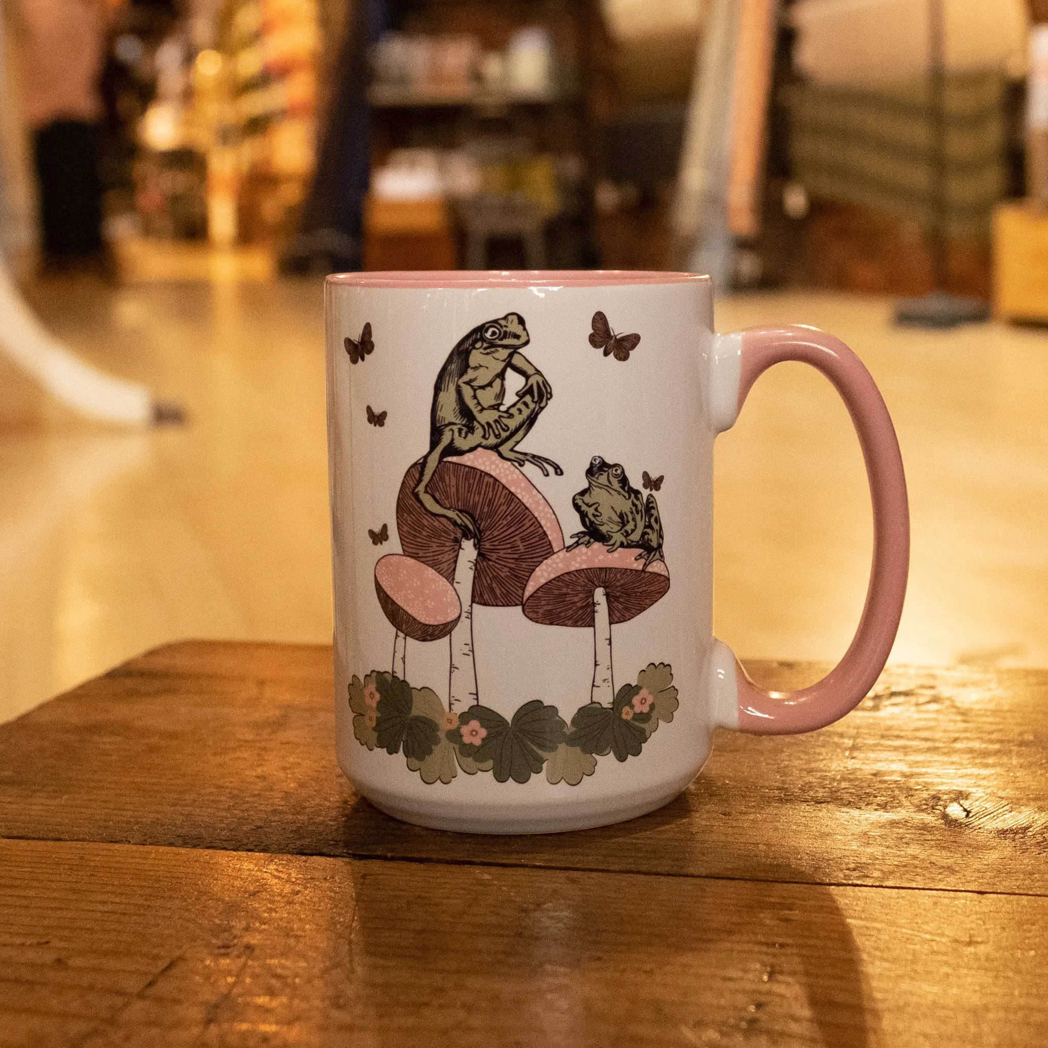 Dreaming in Evergreen Mugs