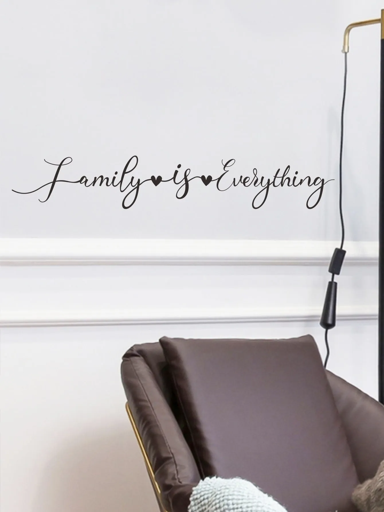 Family Is Everything Wall Sticker Decorative Wall Art Decal Creative Design for