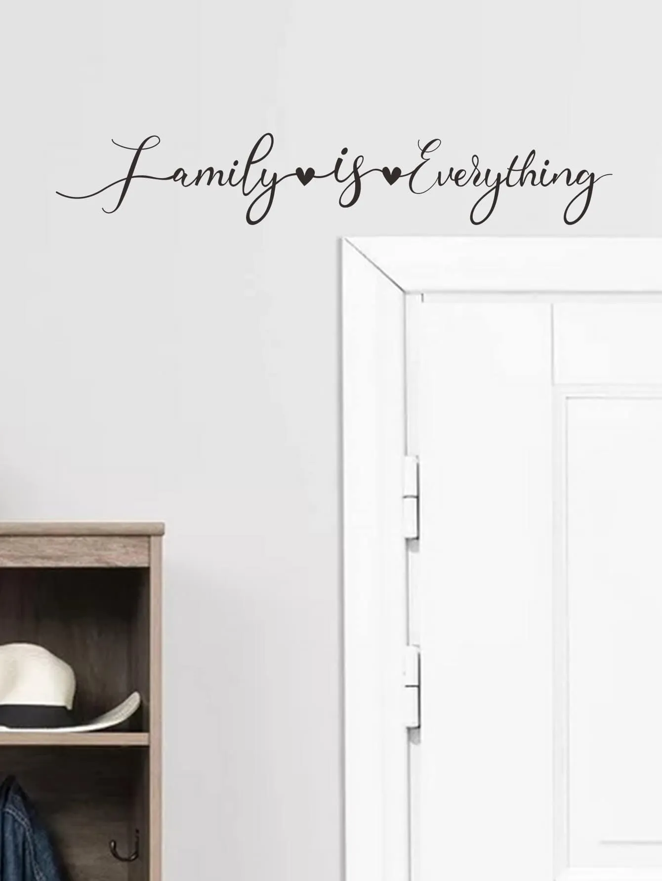 Family Is Everything Wall Sticker Decorative Wall Art Decal Creative Design for