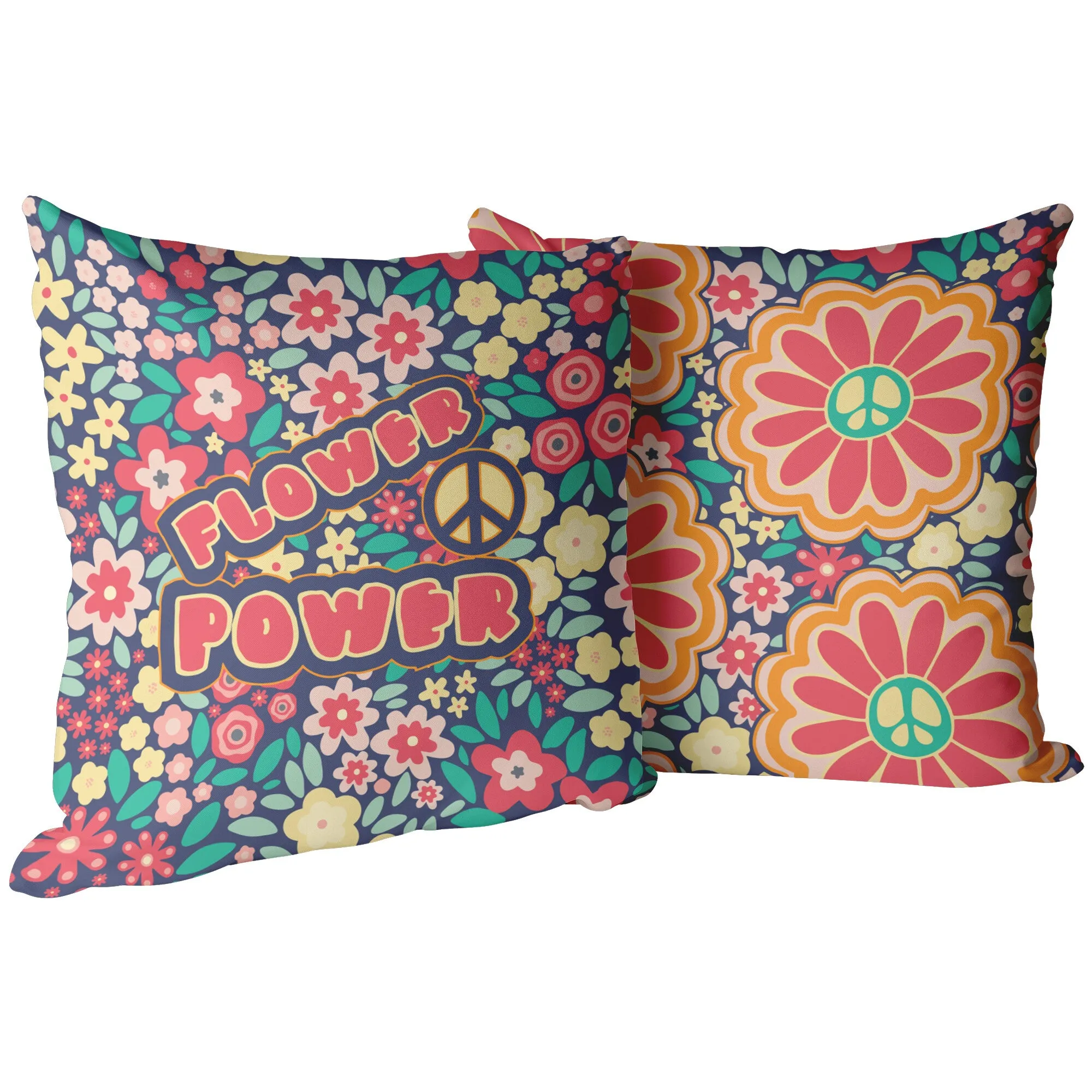 Flower Power Pillows And Covers