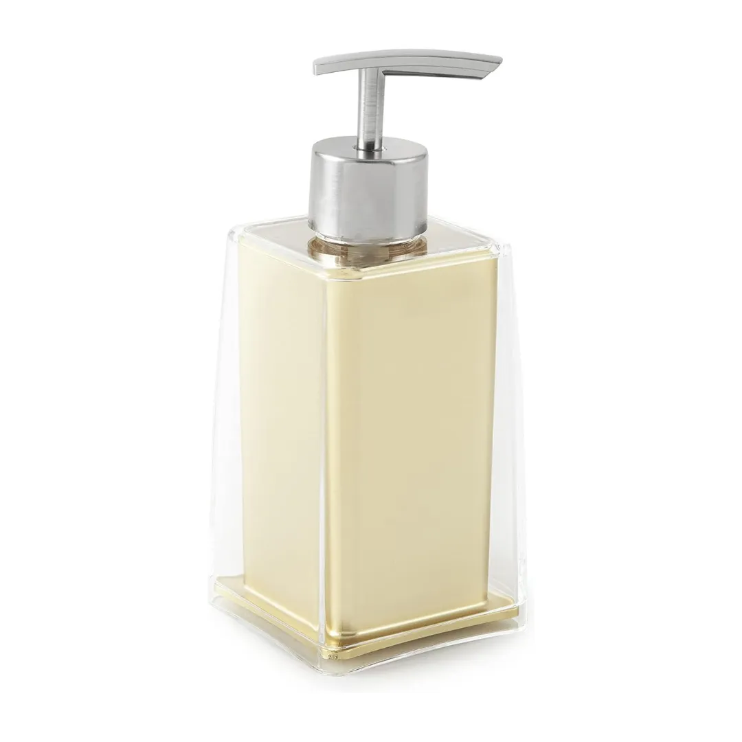 Gold Double Layered Soap Dispenser