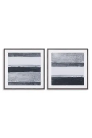 Gray Abstract Art Print (Set of 2) | Eichholtz Françoise: Watercolor