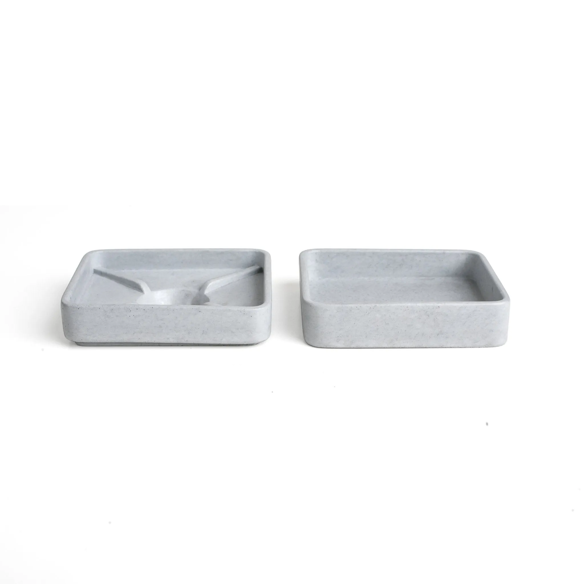 Grey Concrete Soap Stand w/ Vegan Soap