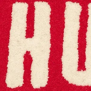 Heart Rug Medium - Red