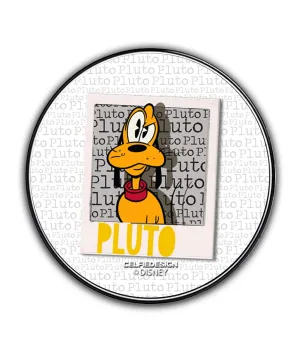 Hello Mr Pluto - 10 X 10 (cm) Circular Coasters