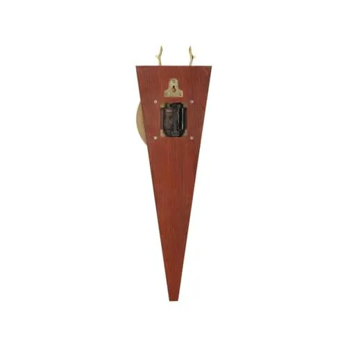 @Home by Nilkamal Stag Pendulum Wall Clock (Brown)