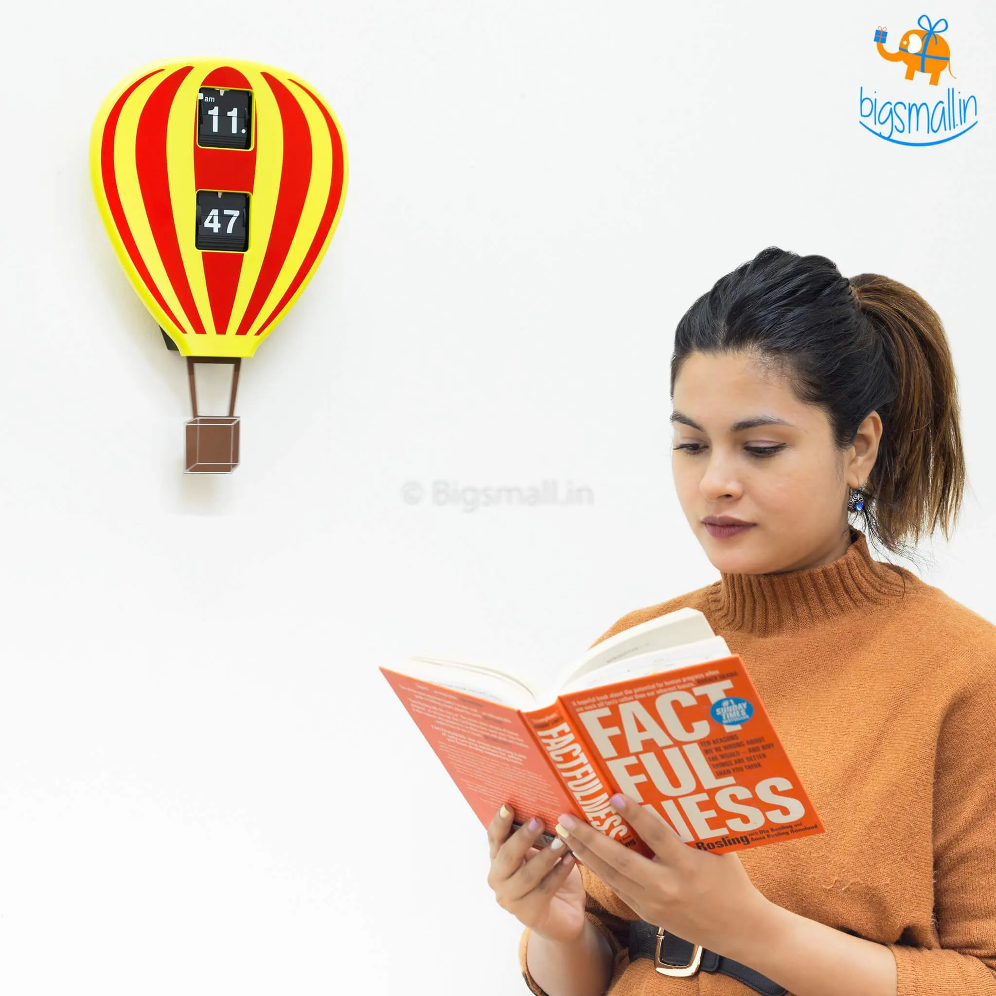 Hot Air Balloon Flip Clock