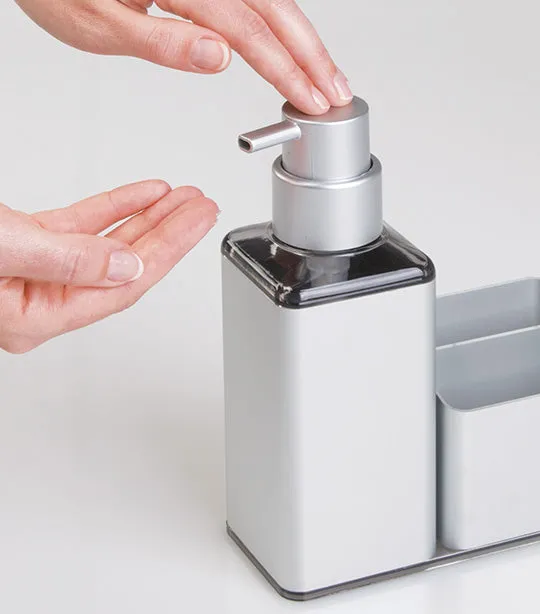 iDesign Metro Ultra Soap Dispenser and Scrub Hub