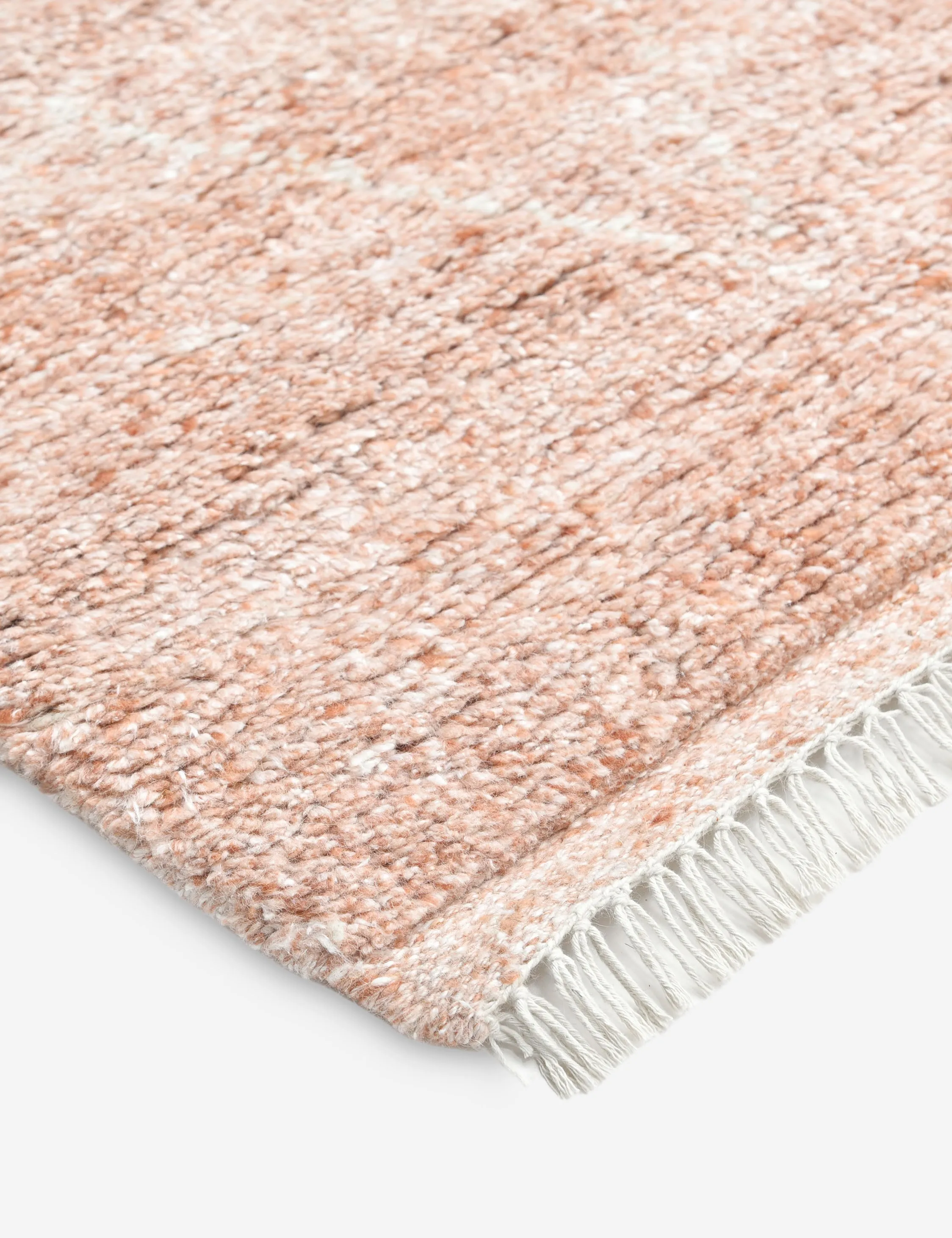 Kaeli Hand-Knotted Wool-Blend Moroccan Shag Rug