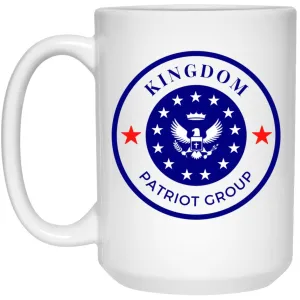 Kingdom Patriot Group  15 oz. White Mug