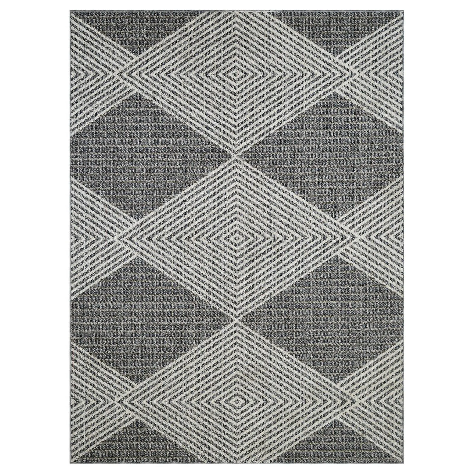 Linq-823 Area Rugs Runner Ivory 8-X-11