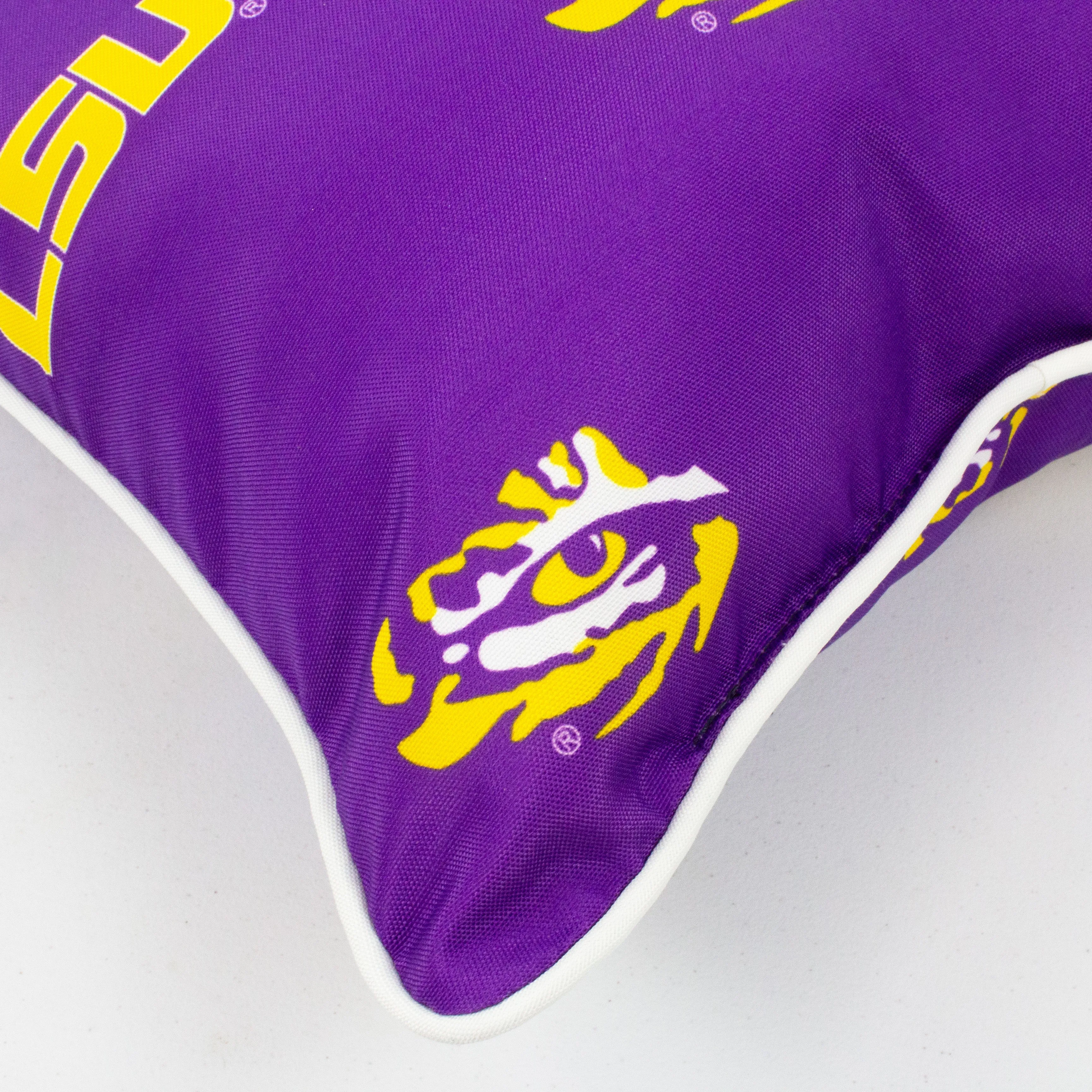 LSU Tigers Outdoor Decorative Pillow