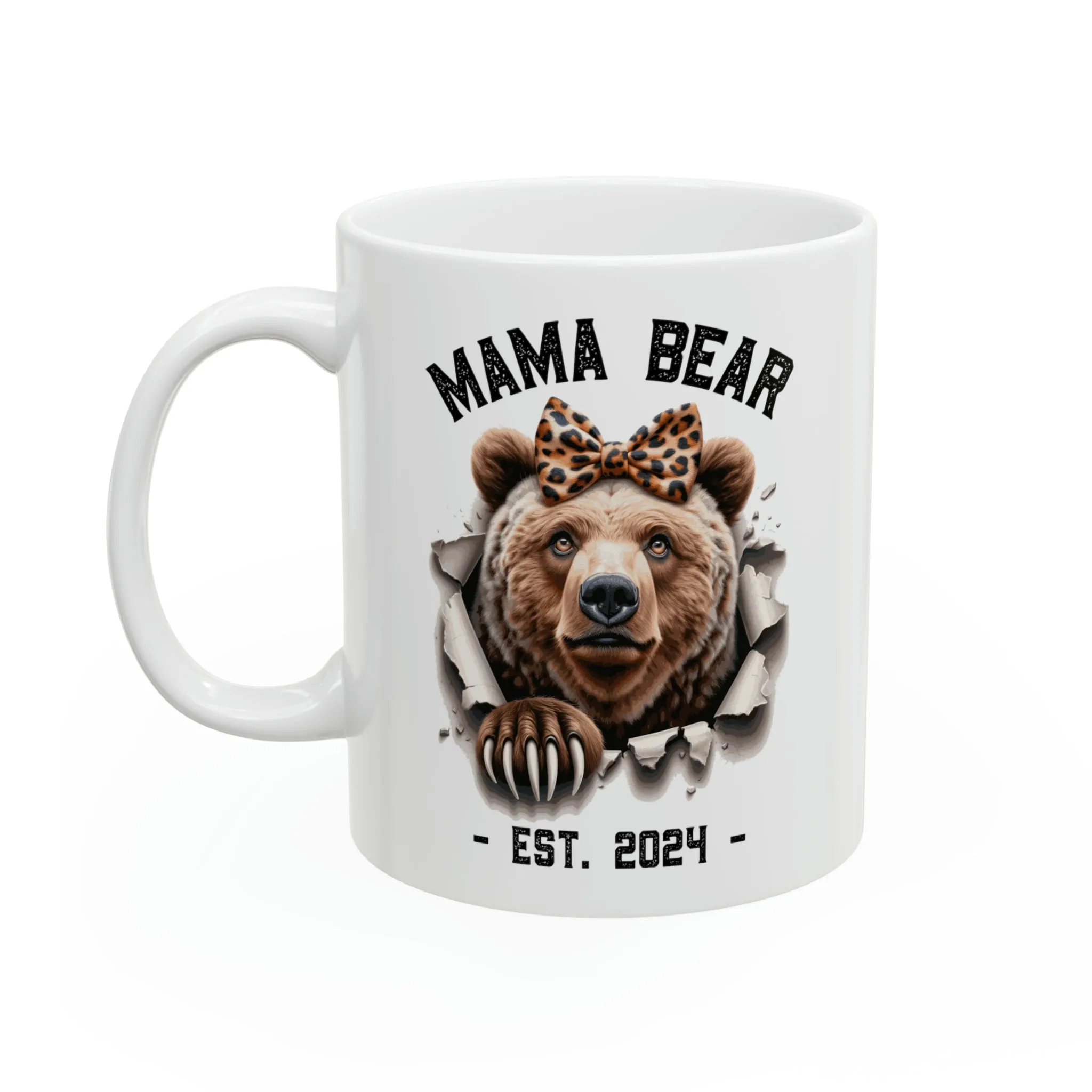 Mama Bear 3D Breakout Funny Mother's Day Gift Mug