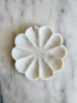 Marble Flower Dish