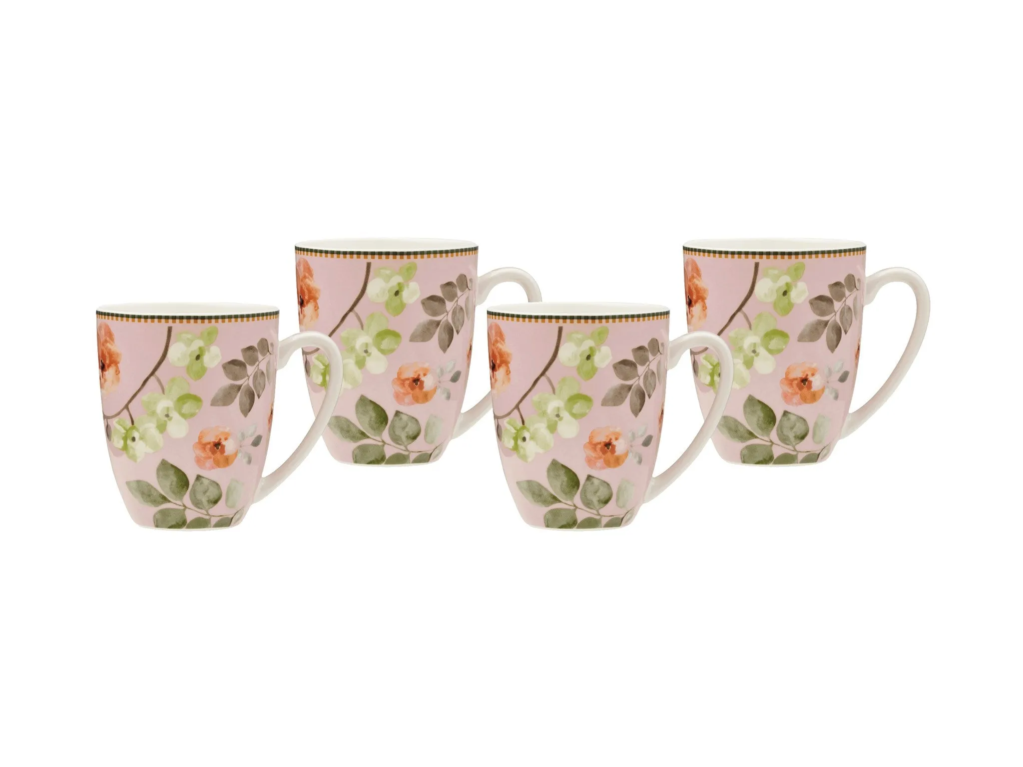 Maxwell & Williams Pink Arcadia Mug 4pc