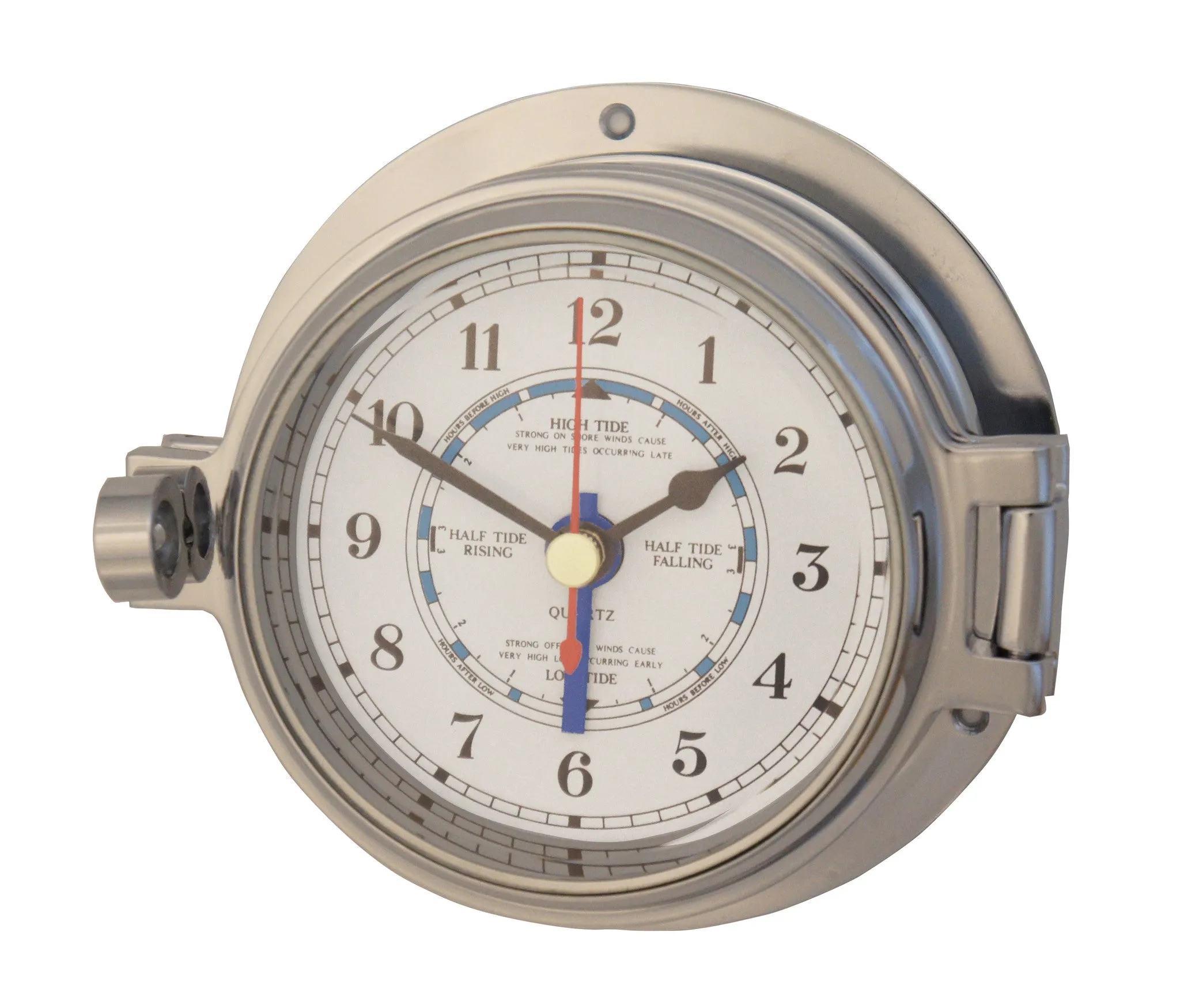 Meridian Zero Channel Range Polished Chrome Tide Clock 3"/75mm