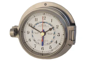 Meridian Zero Channel Range Polished Chrome Tide Clock 3"/75mm