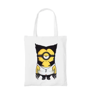 Minions Tote Bag - Logan's Tiny Sidekick