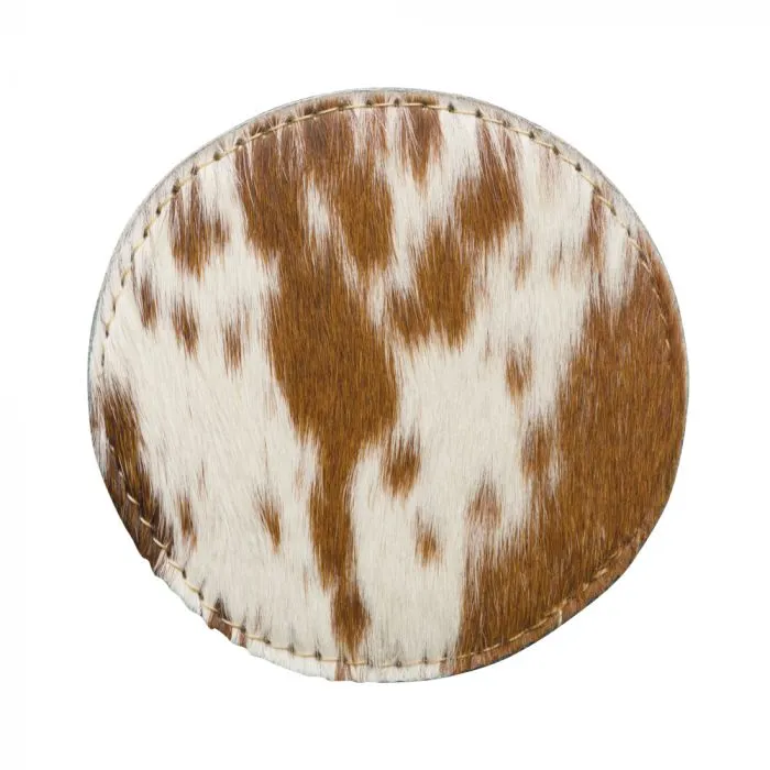 Myra Cowhide Coasters (4 Colors)